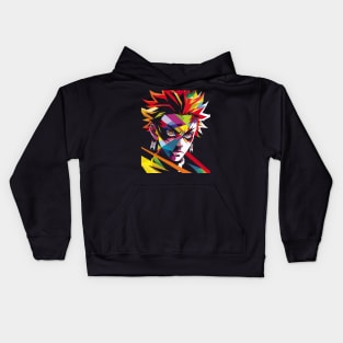 Bravery in Blood The Demon Slayer is Oath Kids Hoodie